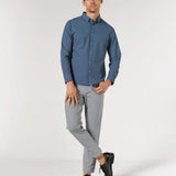 Renoir Long Sleeve Shirt (TALL) (7 Diamonds)