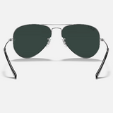 Aviator Large Metal Mirror Sunglasses (Ray-Ban)