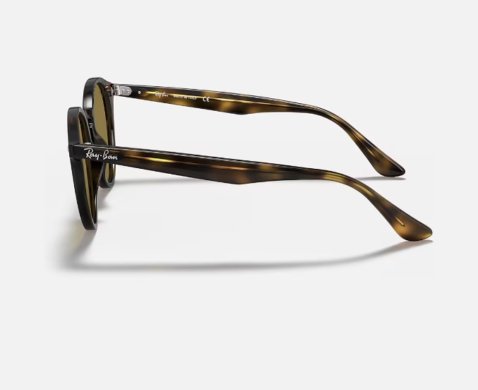 RAY-BAN RB2180 Sunglasses (Light Havana w/ Dark Brown)