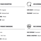 Hexagonal Sunglasses (Ray-Ban)
