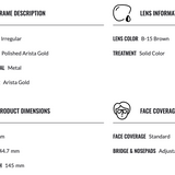 Hexagonal Flat Sunglasses (Ray-Ban)