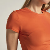 Core Ribbed Crop Tee (7 Diamonds)