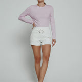 Core Ribbed Long Sleeve Tee (7 Diamonds)