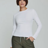 Core Ribbed Long Sleeve Tee (7 Diamonds)