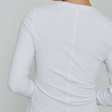 Core Ribbed Long Sleeve Tee (7 Diamonds)