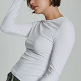 Core Ribbed Long Sleeve Tee (7 Diamonds)