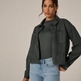 Sloane Cropped Jacket (7 Diamonds)