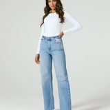 Gwen Wide Leg Jean (7 Diamonds)