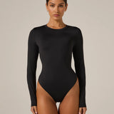Sleek Long Sleeve Bodysuit (7 Diamonds)