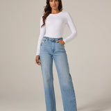 Sleek Long Sleeve Bodysuit (7 Diamonds)