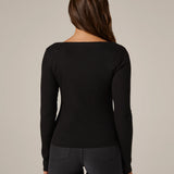 Portia Long Sleeve Top (7 Diamonds)
