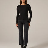Portia Long Sleeve Top (7 Diamonds)