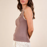 Blanket Style Sleeveless Sweater
