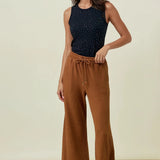 Total Texture Wide Leg Pant