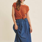 Timeless Textured Sweater Top