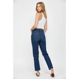 Vivian Super High Wedgie Straight Jean (Mica Denim)