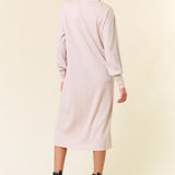 Button Down Cardigan Dress