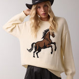 Horse Knit Sweater