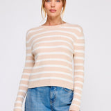 Fine Gauge Cable Knit Sweater