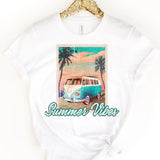 "Summer Vibes" Vintage Graphic Tee