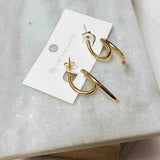 Classic Twirled Waterproof Earrings