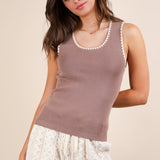 Blanket Style Sleeveless Sweater