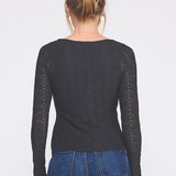 Total Texture Blouse Top