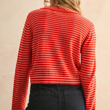 Soft & Striped Sweater Top
