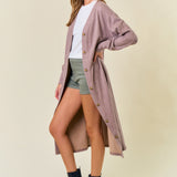Button Down Cardigan Dress