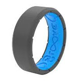 GROOVE LIFE® Edge Deep Stone Grey Ring