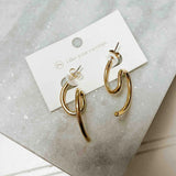 Classic Twirled Waterproof Earrings