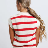 Venice Beach Collared Sweater Vest