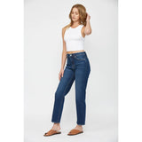 Vivian Super High Wedgie Straight Jean (Mica Denim)