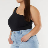 Kara High Rise Mom Shorts (Kan Can)