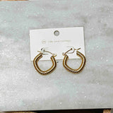 Kinsley Hoop Waterproof Earrings