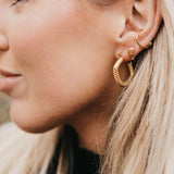 Kinsley Hoop Waterproof Earrings