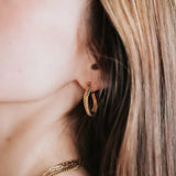 Kinsley Hoop Waterproof Earrings