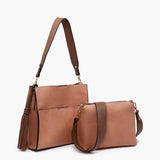 Lyla Bucket Bag (Apricot)