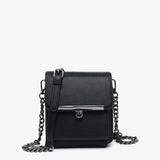 Odette Square Crossbody (Black)