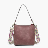 Penny Bucket Bag (Mulberry)