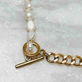 Pearled Chain Waterproof Necklace