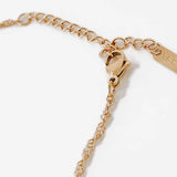 Twisted Chain Pearl Waterproof Necklace