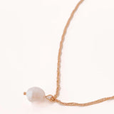 Twisted Chain Pearl Waterproof Necklace