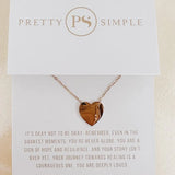Sweet Heart Waterproof Gift Necklace