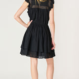 Swiss Dot Mini Dress (Dex)