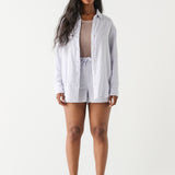 Textured Button Up Blouse (Dex)