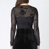 Burnout Pattern Bodysuit (Dex)