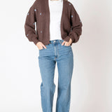 Embroidered Open Cardigan (Dex)