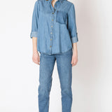 Washed Pocket Denim Shirt (Dex)