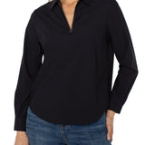 Collared Zip Front Shirt (Liverpool)
